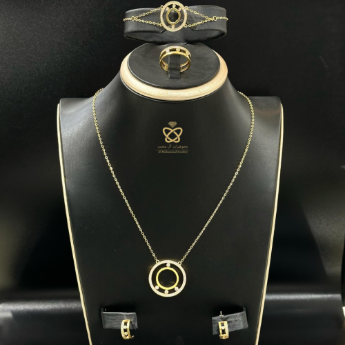 طقم ذهب ميسكا عيار 21