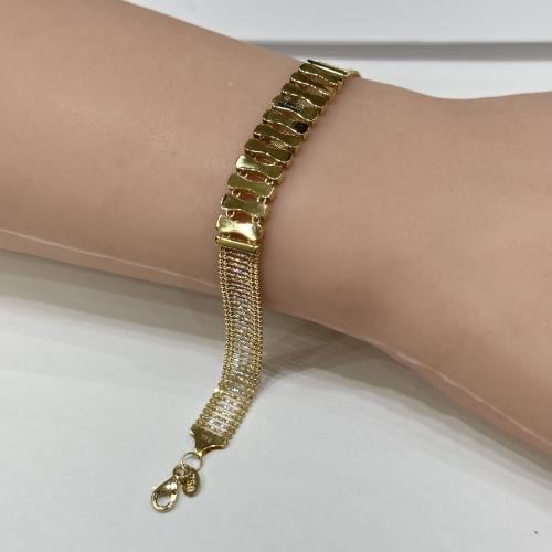 18 karat gold bracelet weight 7.42 grams