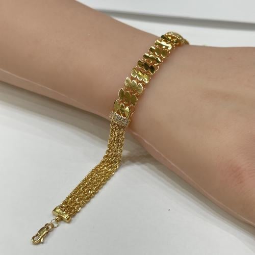 Gold bracelet 21 karat weight 8.66 grams