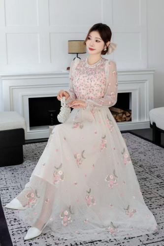 فستان همسات الورد