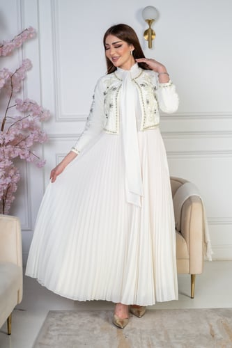 فستان نور الياسمين