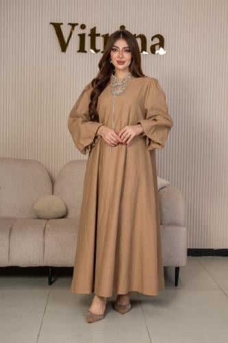 جلابية ريناد ( ينصميم فستان)