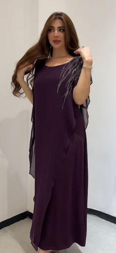 The purple dress