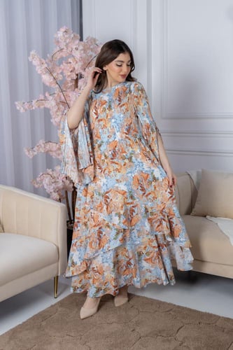 فستان أزهار الفرح