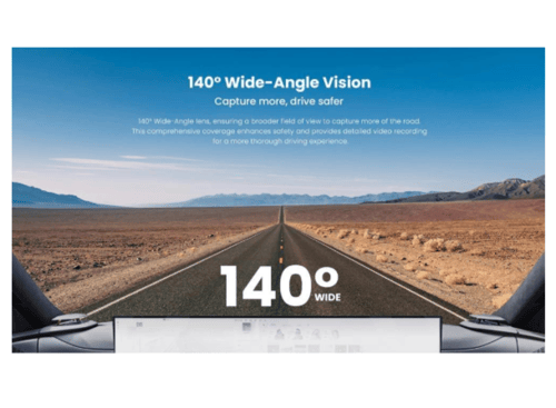 داش كام DDPAI N5 DUAL - 4K أمامية + خلفية
