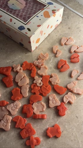 بوكس توزيعات مواليد مستكه معطره 50 حبه