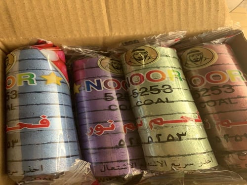 كرتون فحم ملون