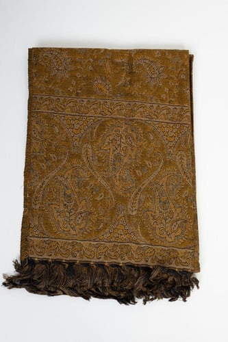 شال كشميري ثقيل بنقوشات جميلة