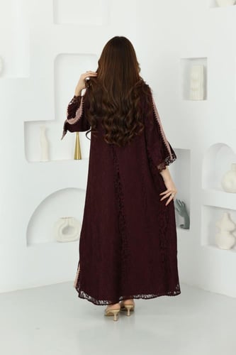 جلابية دانتين بتطريز مغربي أنيق