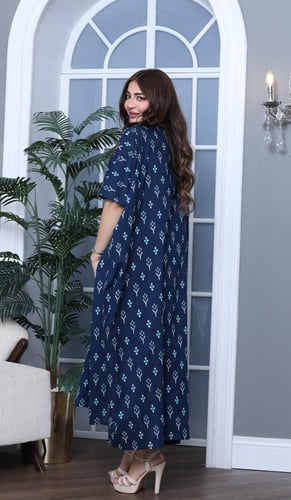 جلابية قطن قطعتين راقية