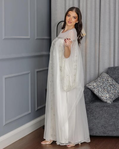 فستان بتل مطرز