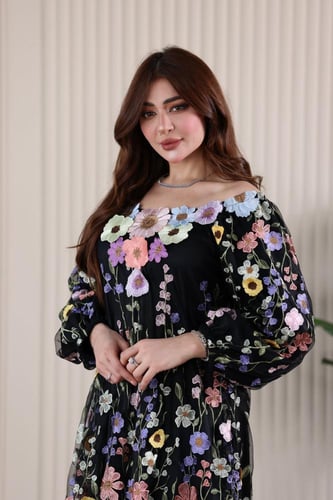 فستان بخامة الشيفون المورد