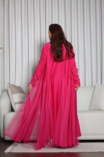 جلابية قطعتين بتطريز اللولو و الشك الجميل وزم في ا...