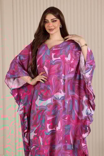 جلابية روز ثقيل راقي