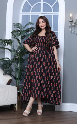 جلابية قطن قطعتين راقية