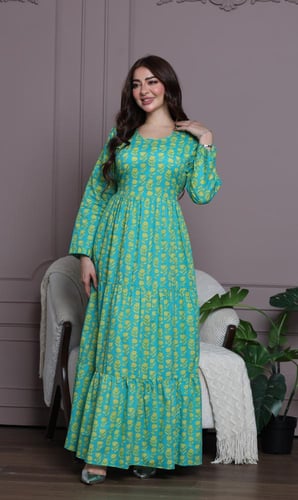 جلابية قطن مورد