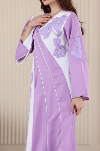 جلابية باربي بكلفة مطرزة