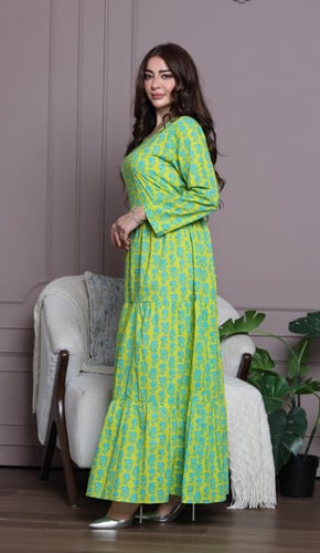 جلابية قطن مورد