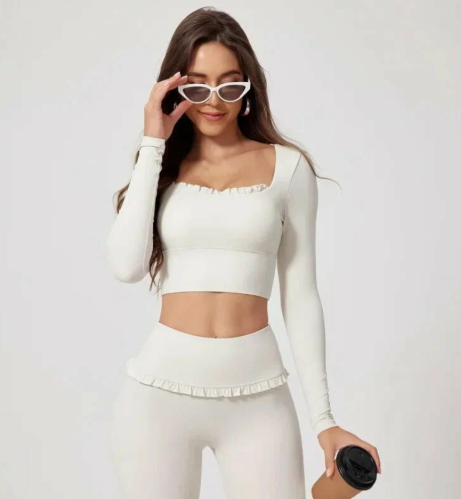 Princess Pilates set - Creamy white color