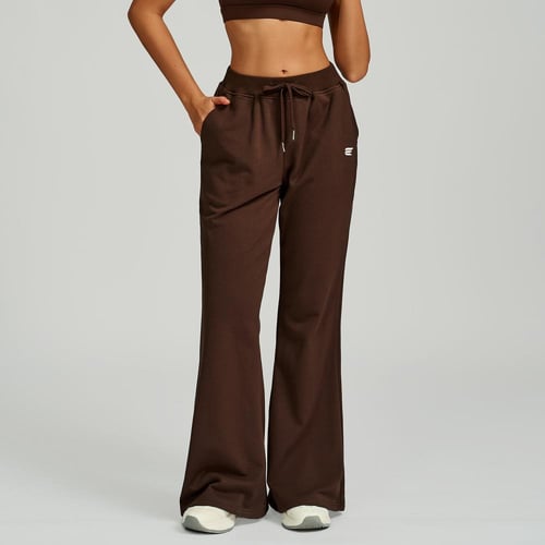 بنطال رياضي قطن – لون بني