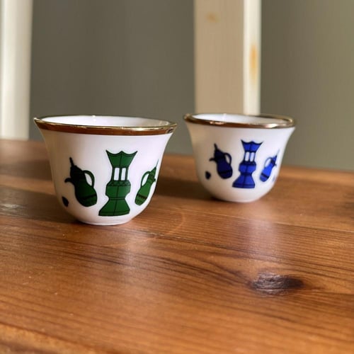 فنجال ياباني عتيق ونادر | اصدار الثمانينات