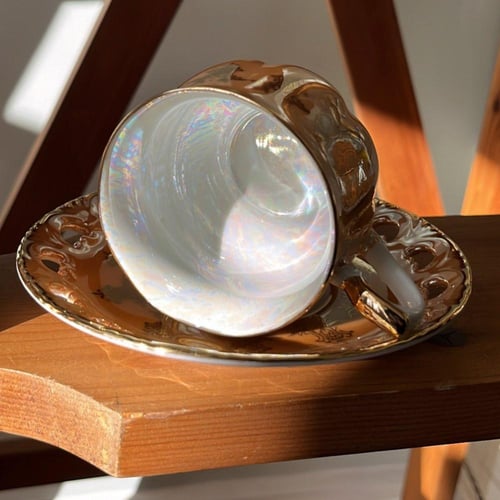 كوب " روميو وجولييت " ‎من البورسلين الصيني اللامع...