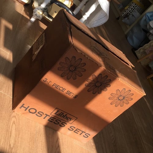 Glass cup كأس libbey من نوادر السبعينات