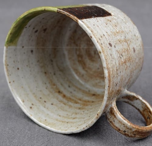 كوب خزف صناعة يدوية