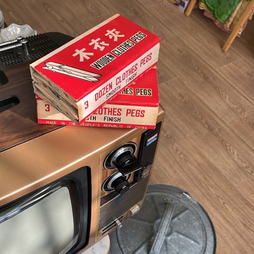 مشابك خشبية فنتج