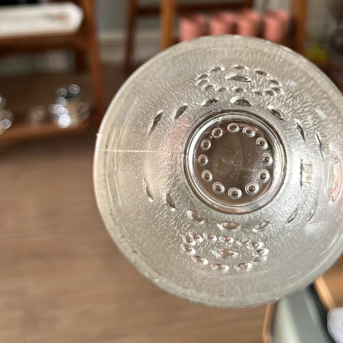 كوب زجاجي سميك | فنتج ونادر