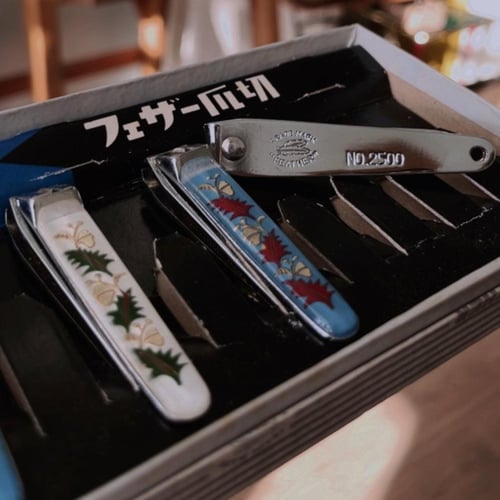 مقص أظافر فنتج | من ماركة فيذر (Feather) اليابانية