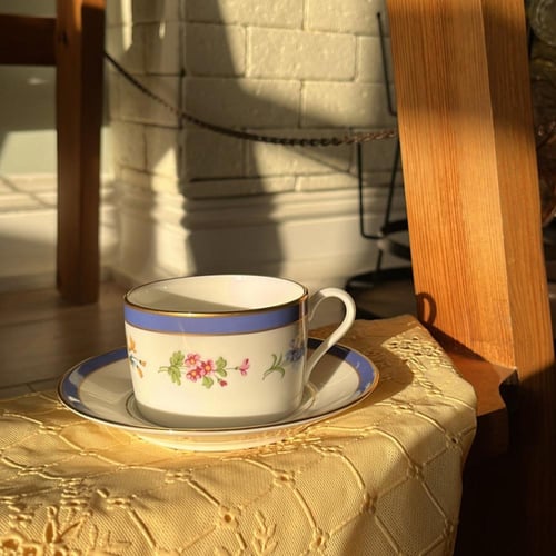 كوب فنتج ‎ ونادر من مجموعة "Tiffany Floral" ‎ماركة...