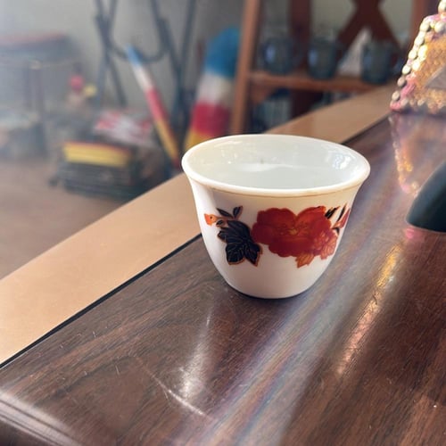 فناجيل فنتج ختم صيني احمر - ( درزن )