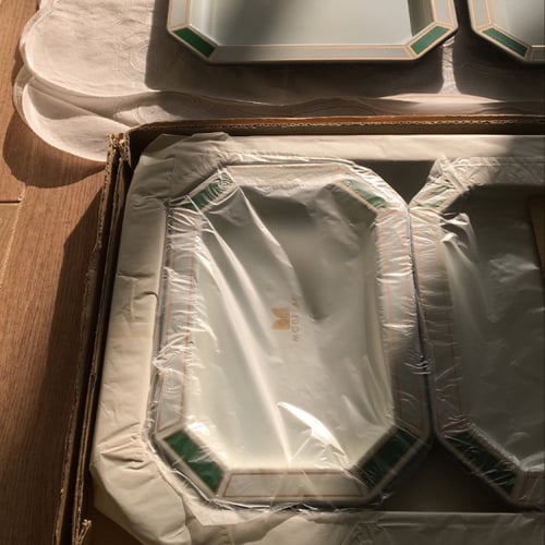 طقم صواني عتيقة من 3 قطع