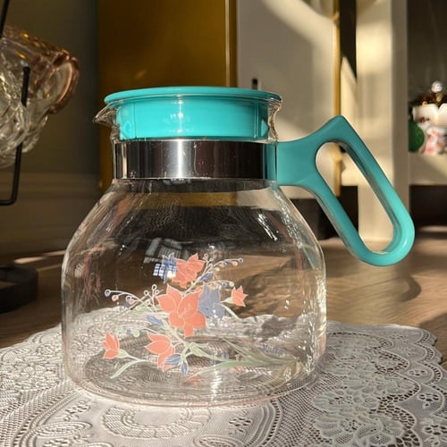 Pot وعاء زجاجي من YAMA ثنائي الاستخدام للحار و الب...