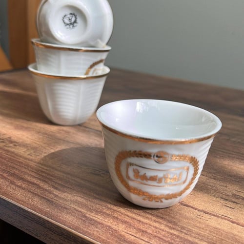 فنجال صناعة يابانية فنتج ( شعار اهلا وسهلا )