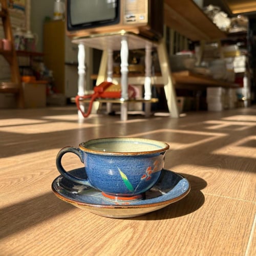 كوب خزف " أريتا " فنتج ونادر من اليابان