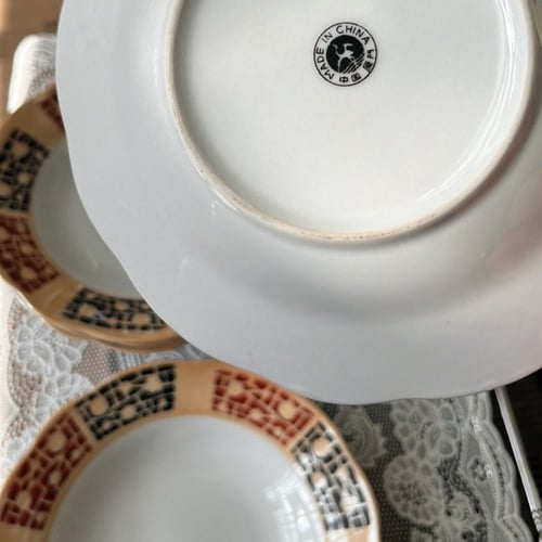 نص درزن | 6 صحون صين اصدار قديم