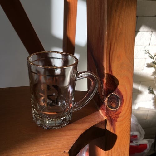 بيالات فنتج صناعة كورية - شعار سيفين ونخلة