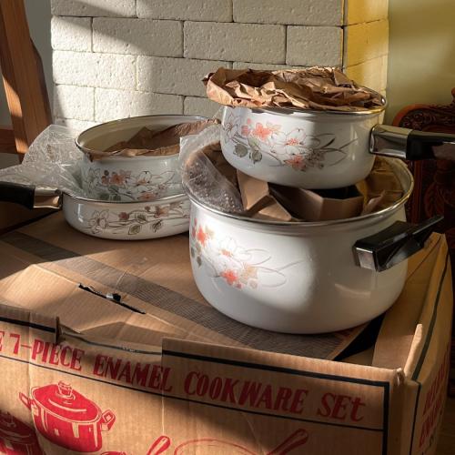 طقم قدور فنتج و نادر | صناعة شنغهاي الصين