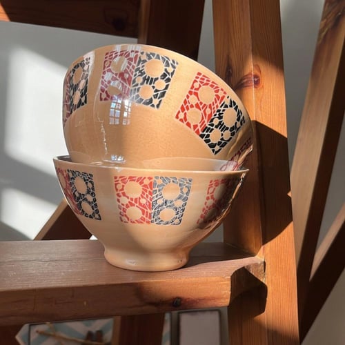 بادية فنتج ونادرة | ختم صيني احمر