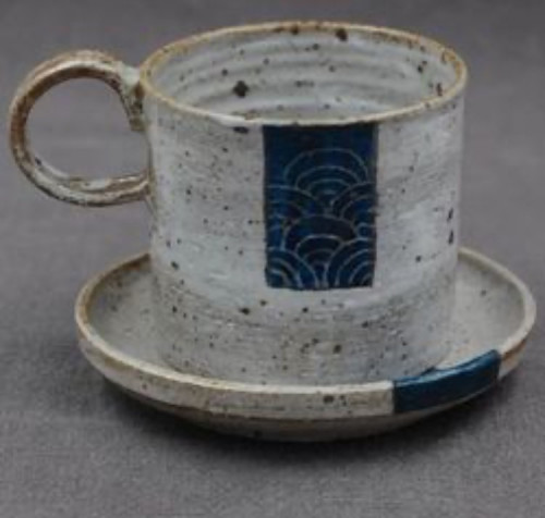 كوب خزف صناعة يدوية