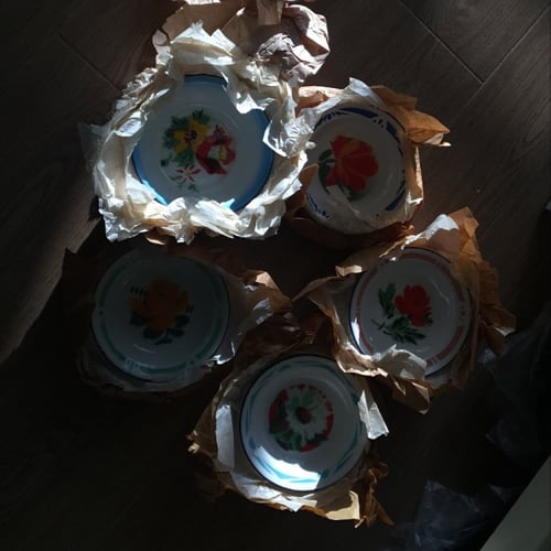 Dish صحون غضار مقاسات متنوعة