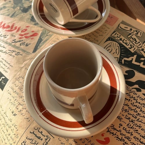 cup فنجان بورسلان اصدار عتيق