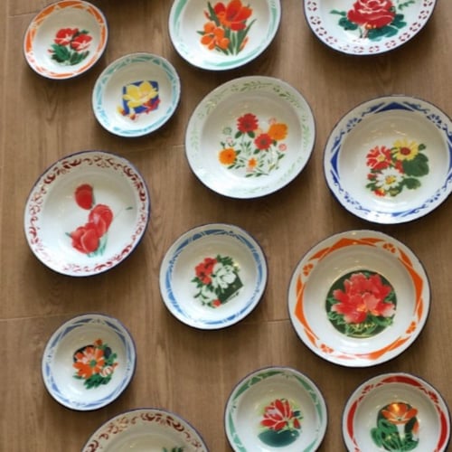 Dish صحون غضار مقاسات متنوعة