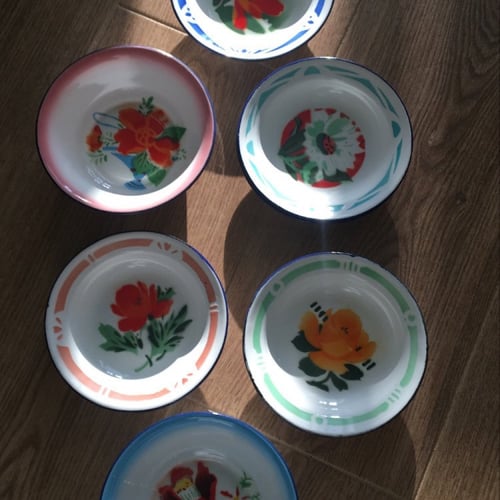 Dish صحون غضار مقاسات متنوعة