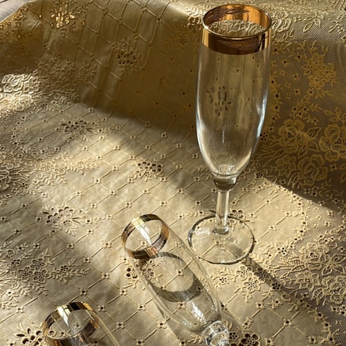 قلاص ايطالي فنتج | بإيطار ذهبي محفور