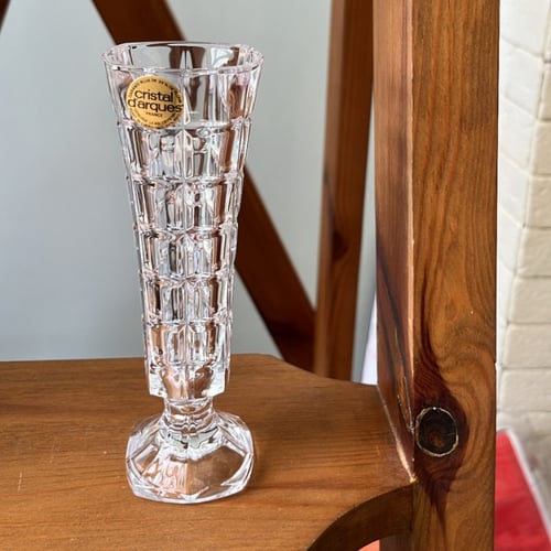 فازة كرستال فنتج صناعة فرنسية من Cristal d’arques