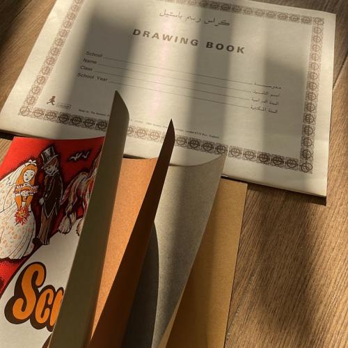 كراس رسم باستيل Drawing book