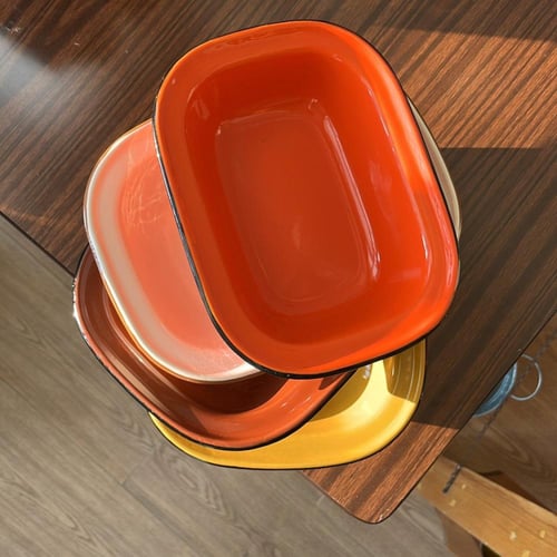 صحون غضار فنتج من السبعينات